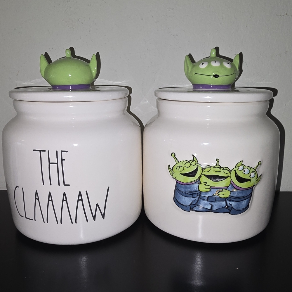 Rae Dunn Disney Pixar Toy Story THE CLAAAAW Jar Canister - Picture 4 of 7